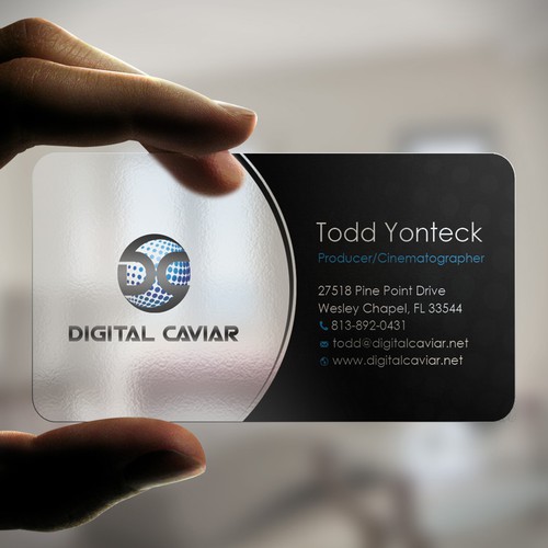 Create Business Cards for Digital Caviar Design by Zayden