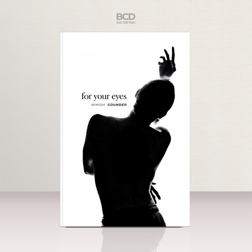 for your eyes- poetry and journal book cover Design by BCD∞