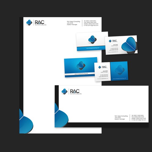 72 Hour Contest -- Rich Web App Company.. Design by NothingMan