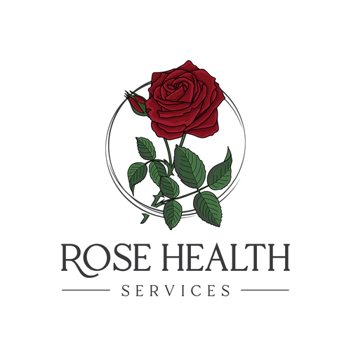 Design a classic and elegant rose logo for a health business Design by ChrissaMarion