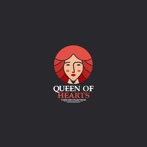 99d: Queen of Hearts collectibles logo Design by DevDevit   ★ ★ ★ ★ ★