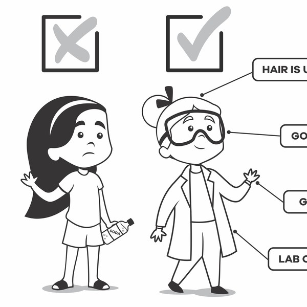 Chemistry Book Illustration #1