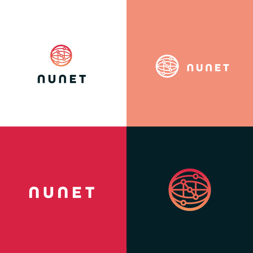 Logo design for NuNet the Primordial Soup for the Emergence of Superintelligence Design by Pedro Calheiros