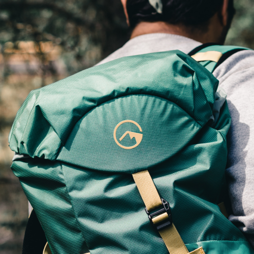 Unique logo to help us stand out from the crowded outdoor gear industry Design by RAYNO Design