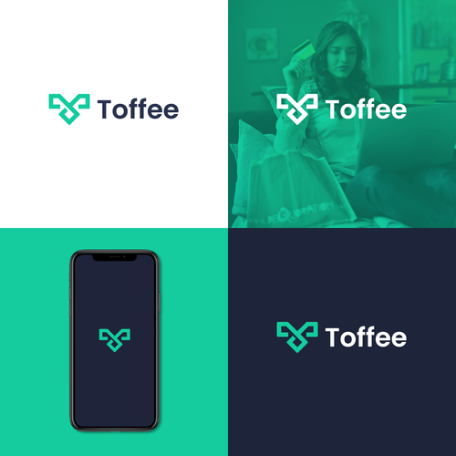 modern fintech logo Design by wonki ™