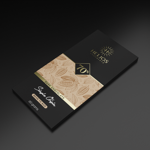 Design di Design chocolate bar packaging for a Premium bean to bar Chocolate business di podbara