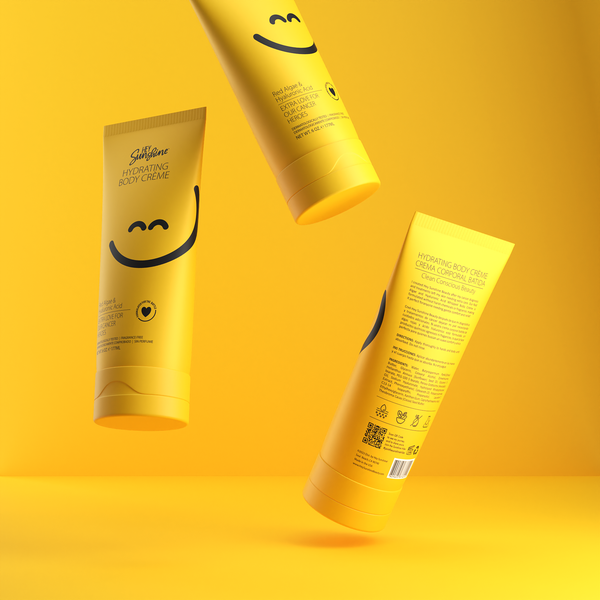 Design by syakuro titled "Hey Sunshine Hydrating Body Cream"