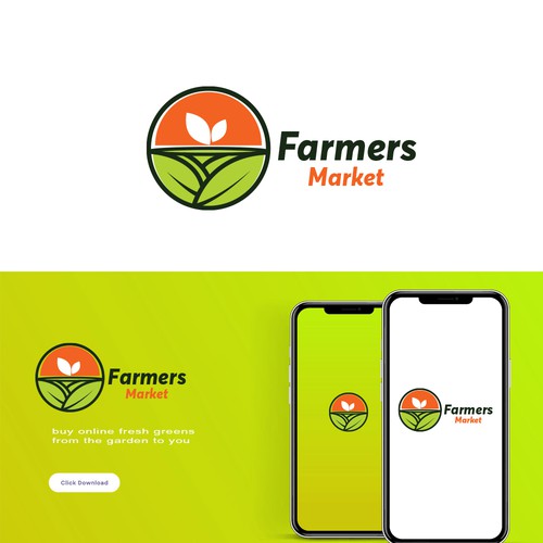 Online Farmers market-ontwerp door BAHAA FIKRY