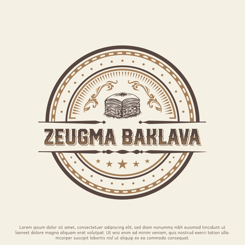 High quality Turkish baklava shops in Bosnia and Herzegovina-ontwerp door Kris1923