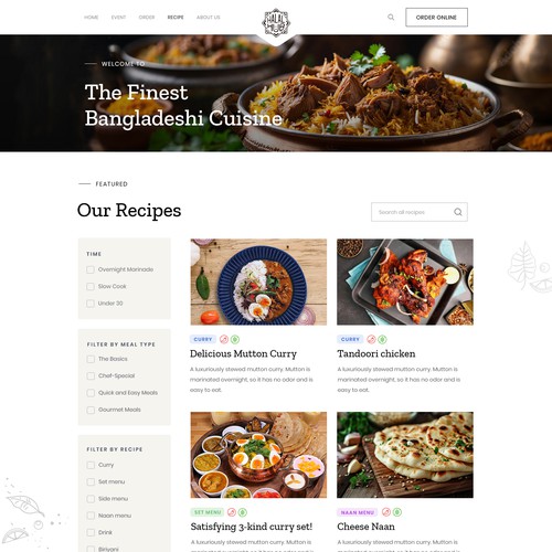 Web page design contest entry by sandy#ogma