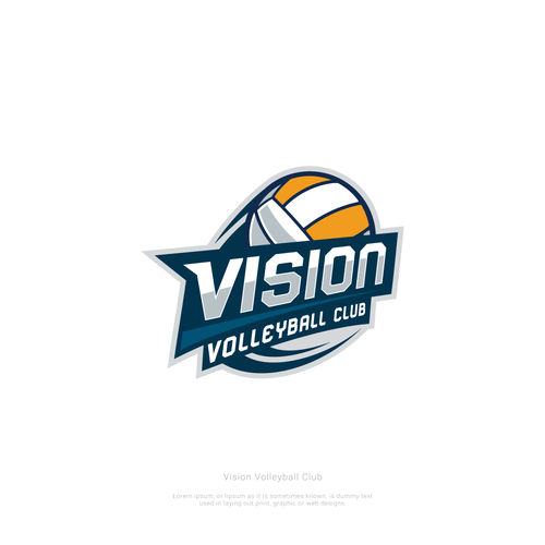 Vision Volleyball Club Design by design-in ☑️