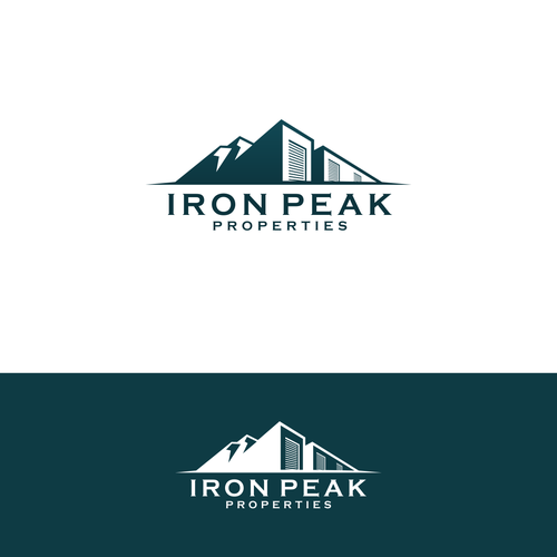 ghe_12さんのLogo combining geometric abstract mountains with industrial buildings for real estate companyデザイン