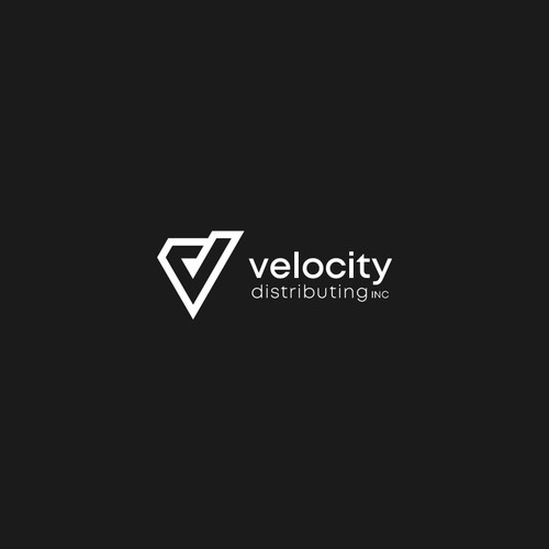 Design a sleek, sophisticated, and modern logo for Velocity Distributing, Inc. Réalisé par Omniverse™