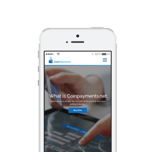 Coinpayments.net Bootstrap 3-Compatible Deisgn Contest Design by KashiArts