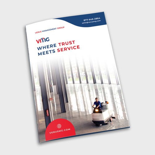 Brochure contest entry by velvetmade