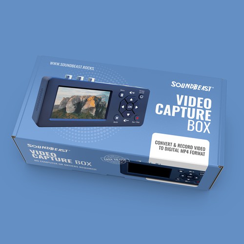 Packaging for electronic device Design by Wahdin