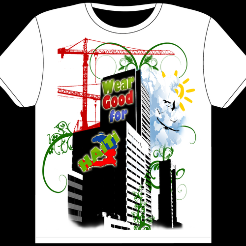 Wear Good for Haiti Tshirt Contest: 4x $300 & Yudu Screenprinter Diseño de G-Kidd