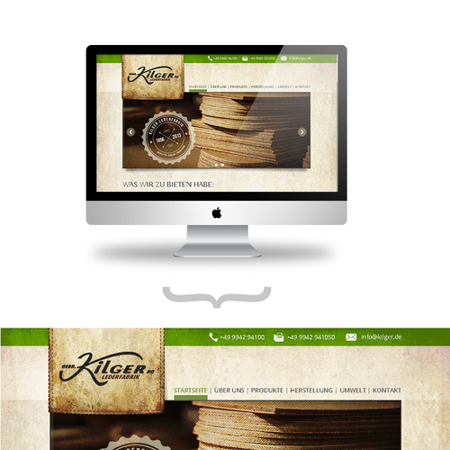 Web page design contest entry by ash-design