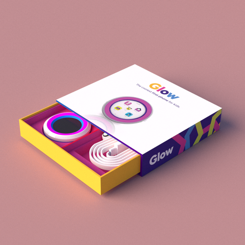 Packaging Design for Innovative New Kids Phone Product Design por exoddinary