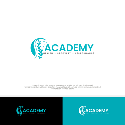 Eye Catching logo for new health, recovery, and performance facility. Design by rzaltf