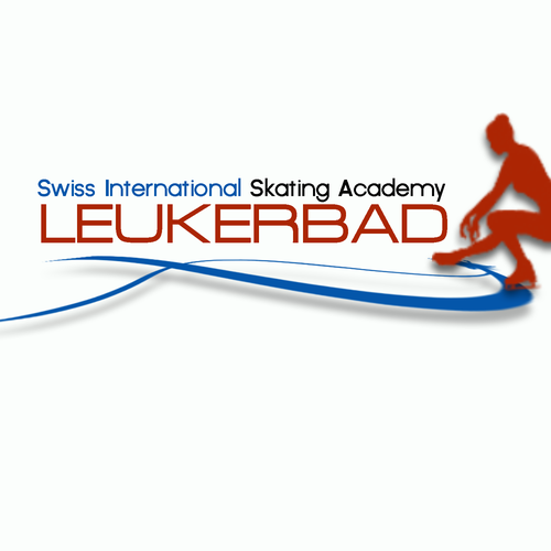 Help SWISS INTERNATIONAL SKATING ACADEMY-LEUKERBAD with a new logo Design von iAmSTILL