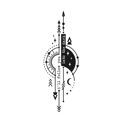 Soulmate Tattoo Design Needed! Design by BlacKing