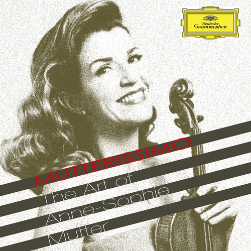 Illustrate the cover for Anne Sophie Mutter’s new album Diseño de Gio Kay