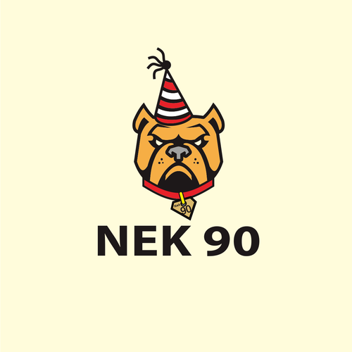 90th Birthday logo Design by D'jwara