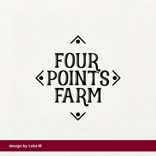 Eye catching logo for a sustainable livestock farm Design by leka m