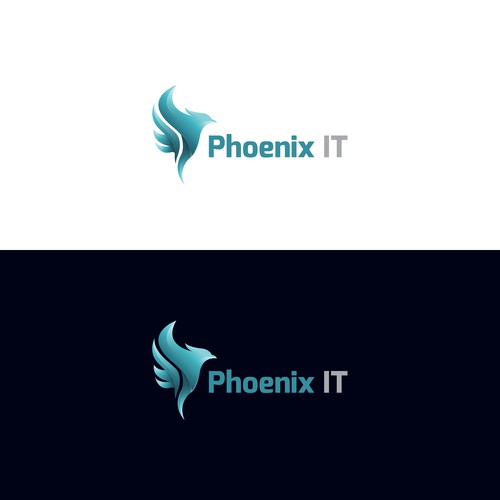 Business logo for consulting company Phoenix IT Design by toyz86