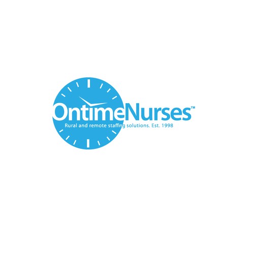 logo and business card for Ontime Nurses Réalisé par KamNy