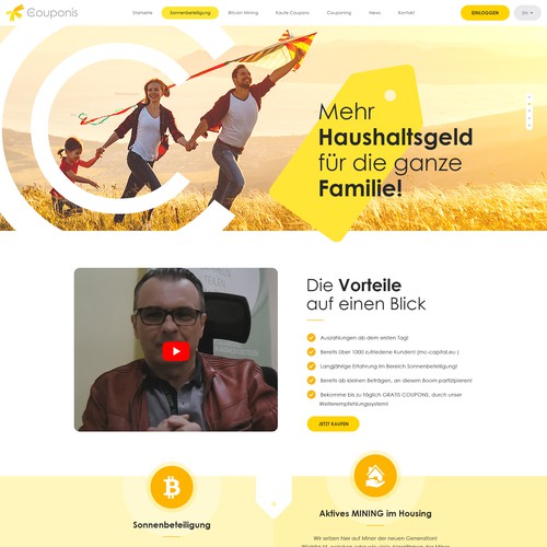 Web page design contest entry by Steve Sen ⚡️⚡️