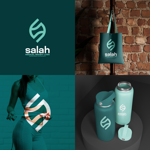 Logo & Brand Identity for Salah Medical Weight Loss Design by Aleta21
