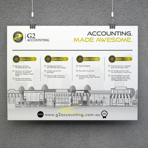 Accounting Client Best Practice - "infographic" Design by Shreya007⭐