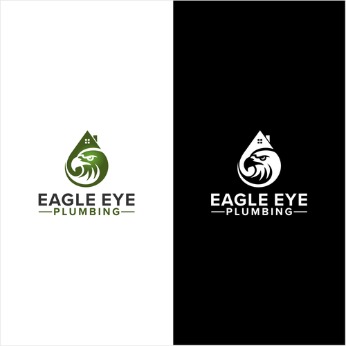 Eye catching and very marketable logo for plumbing company. The company name is Eagle Eye Plumbing Design by aliss_tz