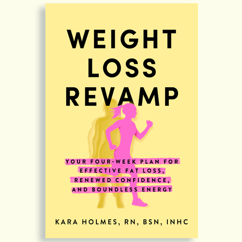 Design an eye-grabbing, compelling cover for a book on lasting weight loss Design by Paula Ambrosio