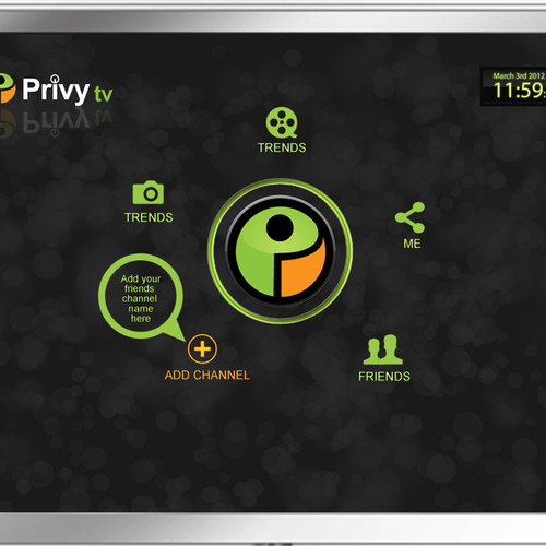 Privy TV Personal Channel Design von activii