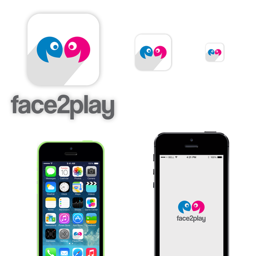 "FACE2PLAY APP" ganador Logotipos