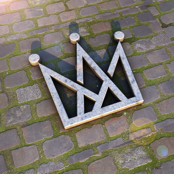 Design by Nakhla English titled "AM"