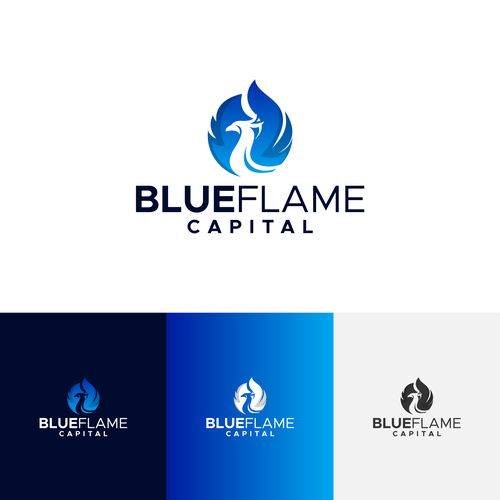 We need a Blue Flame Logo worthy of classic car hood status...but not...really. Design by ekhodgm