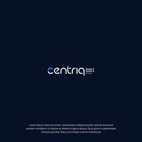 Centriq logo Design by Rozzium