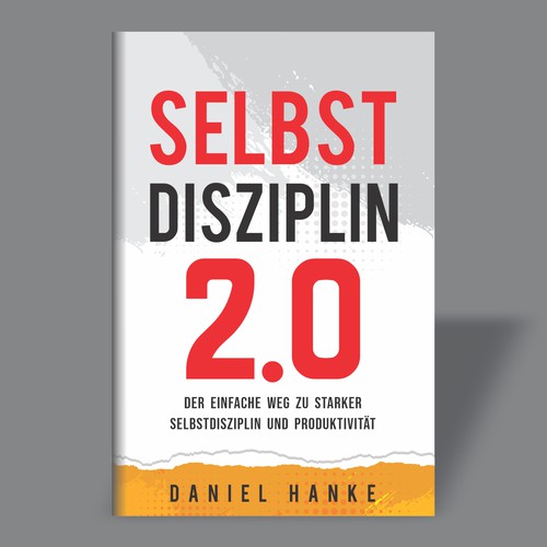 Book cover for a book about SELF-DISCIPLINE Design by Songv™