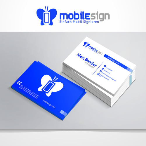 Logo & business card contest entry by justnStudio