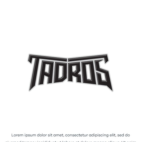 ARTIST/DJ LOGO AND SYMBOL (TADROS) Design by Creative Dan