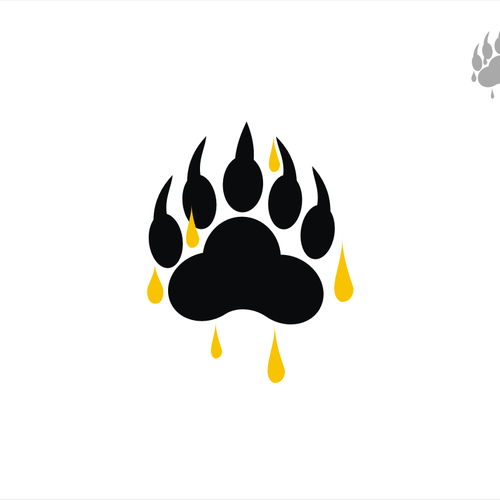 Bear Paw with Honey logo for Fashion Brand Diseño de LOGOMAN*