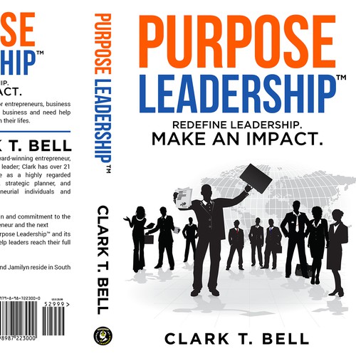 Purpose Leadership Book Cover Design by Bigpoints