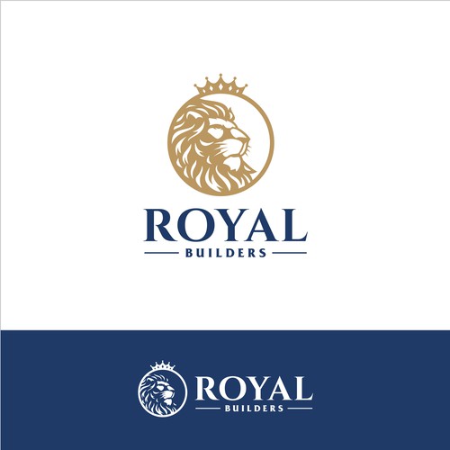 Design a "royal" logo for a new construction company startup. Design réalisé par Genovius