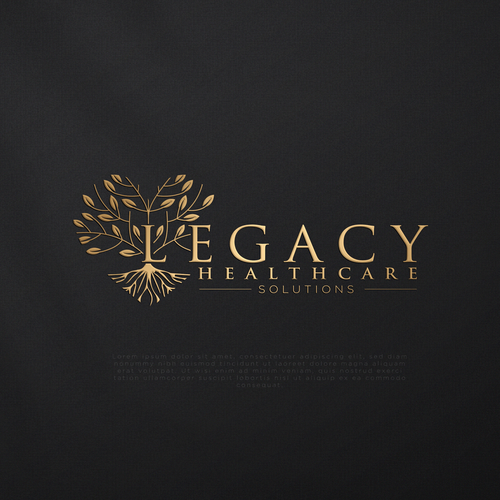 Elegant Professional Healthcare Staffing Logo (female owned) Design by .MyArt.