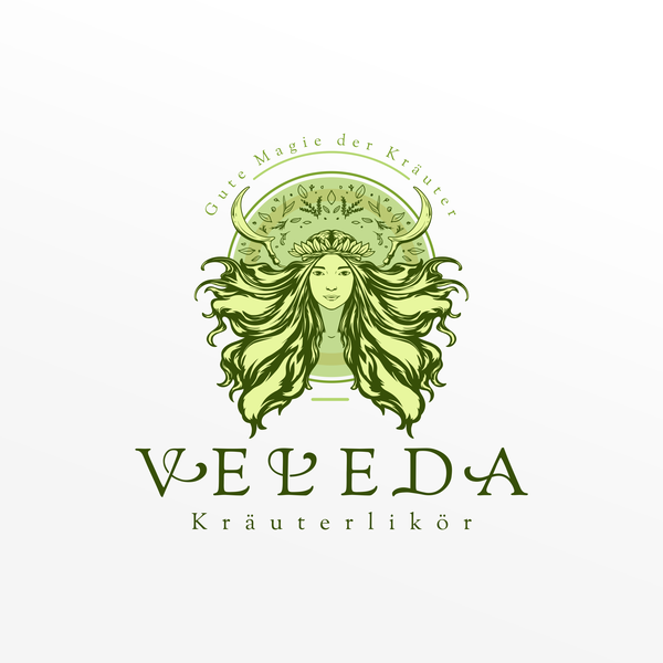 Logo illustration for VELEDA liquor