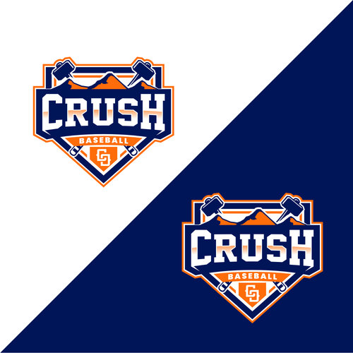 Central Oregon Crush Baseball Diseño de Gandesign